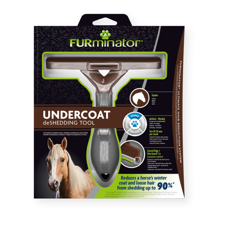 Undercoat DeShedding Tool for Equine